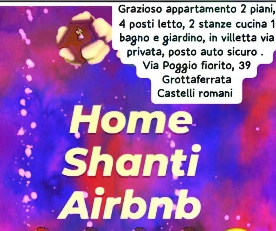 Home Shanti Гроттаферрата Экстерьер фото